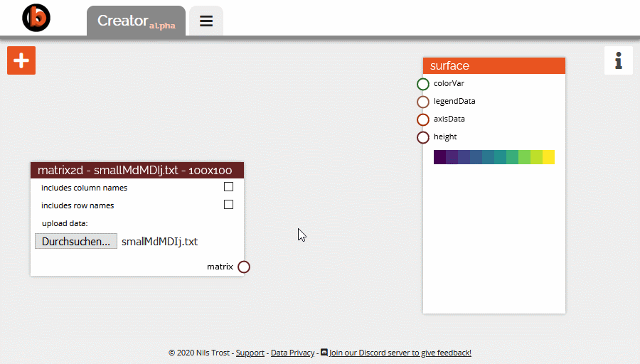 Connecting and disconnecting nodes